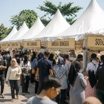 Banjar Culinary Festival at Tamansari Semanggi