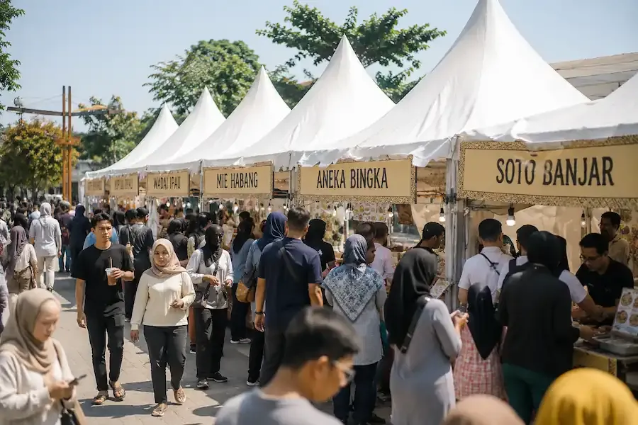 Banjar Culinary Festival at Tamansari Semanggi