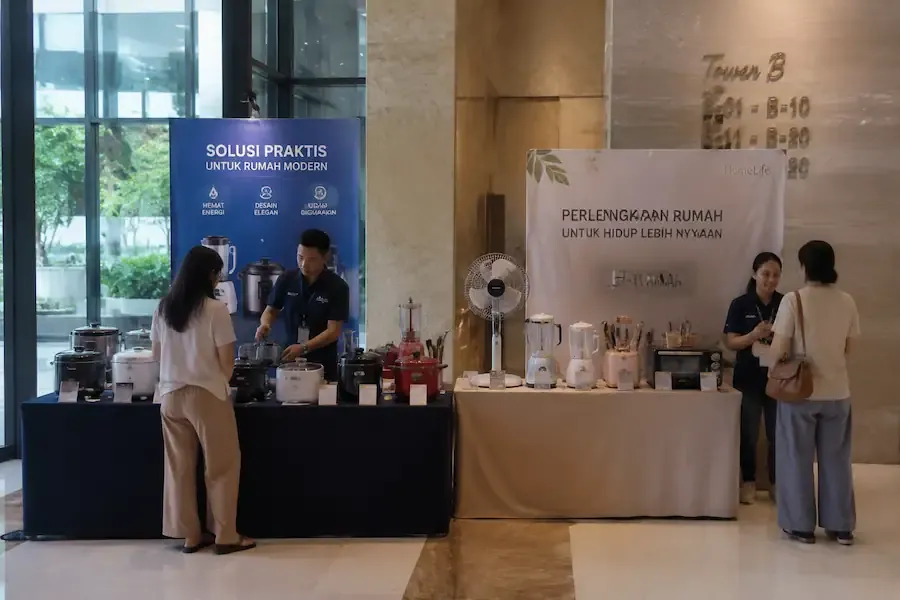 Home Appliances Exhibition Present at Tamansari Semanggi Lobby
