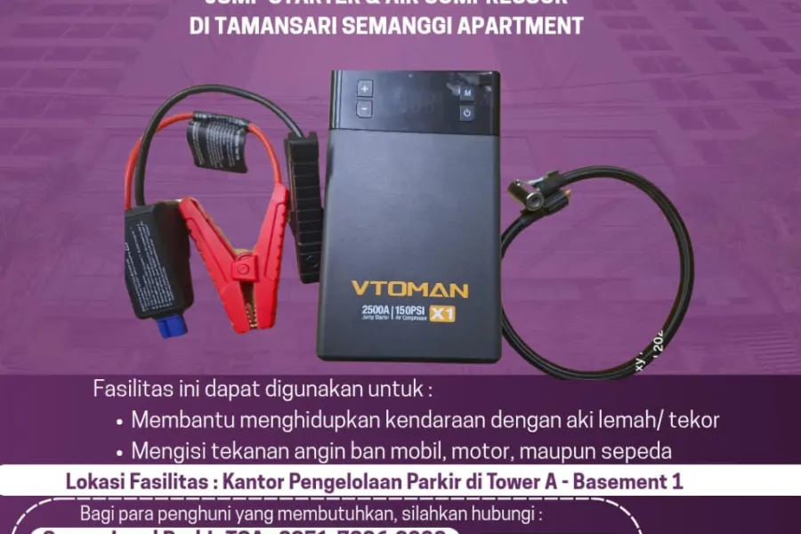 Pengumuman Fasilitas Kendaraan